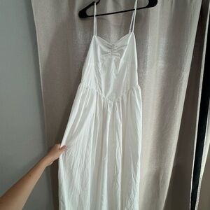 Princess Polly White Dress Maxi Flowy Dress